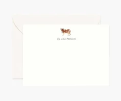 Animals Personalized Stationery