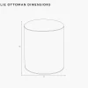 Billie Ottoman