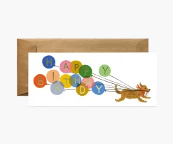 Birthday Balloon Money Holder Birthday Card