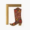 Birthday Boot Birthday Card