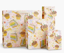 Birthday Cake Wine Gift Bag