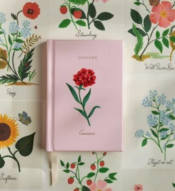 Birth Month Mini Embroidered Journal