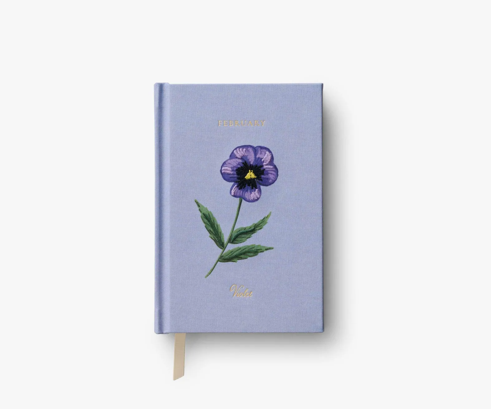 Birth Month Mini Embroidered Journal