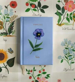Birth Month Mini Embroidered Journal
