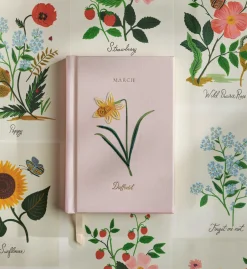 Birth Month Mini Embroidered Journal