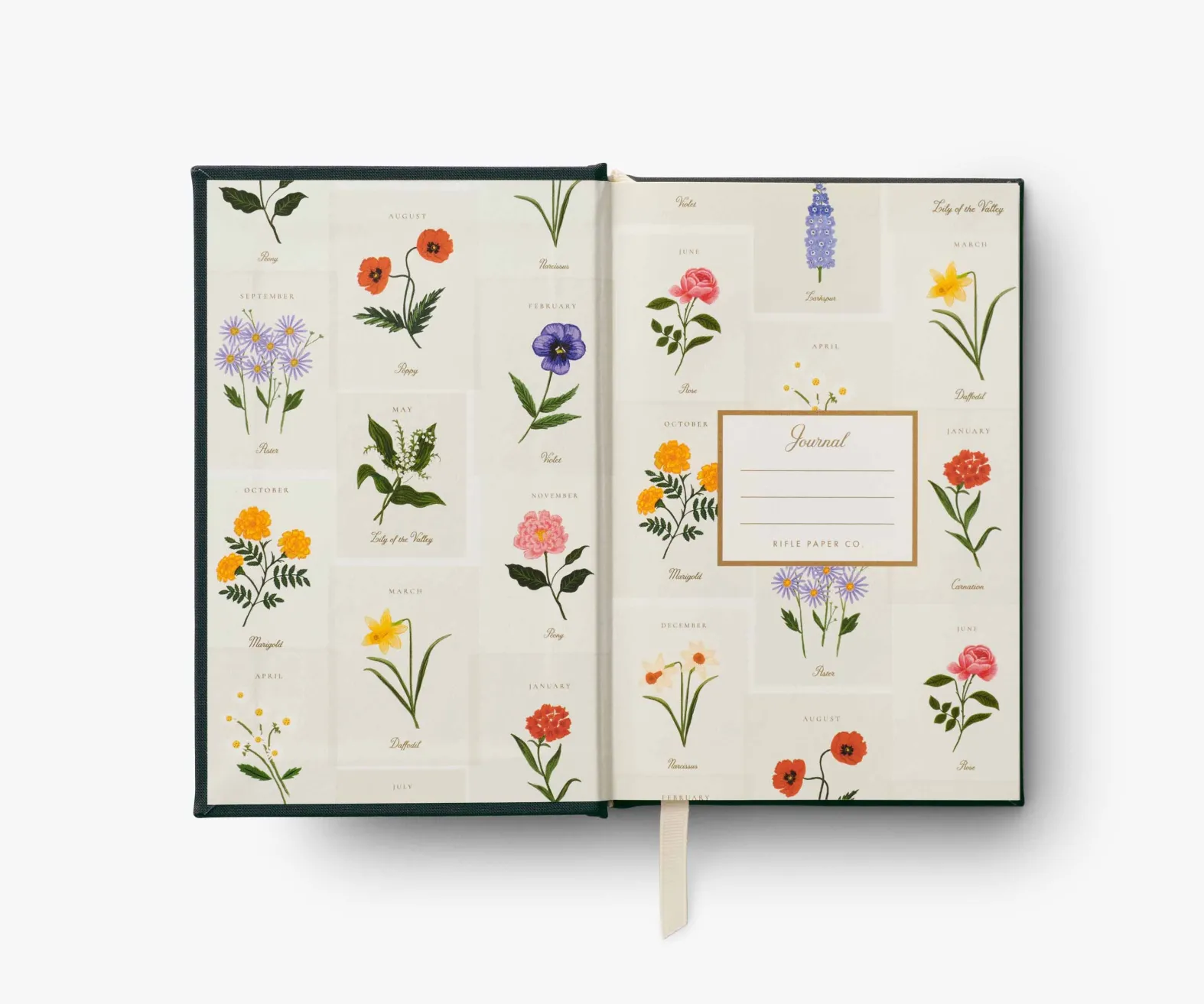 Birth Month Mini Embroidered Journal