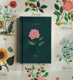 Birth Month Mini Embroidered Journal