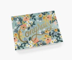 Blue Meadow Congrats Card