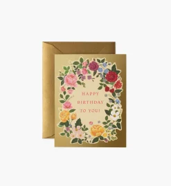 Botanical Birthday Card