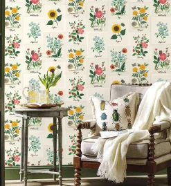 Botanical Prints Wallpaper
