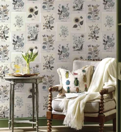 Botanical Prints Wallpaper
