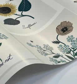 Botanical Prints Wallpaper