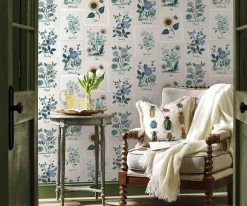 Botanical Prints Wallpaper Sample