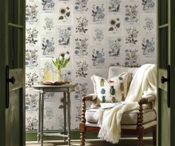 Botanical Prints Wallpaper Sample