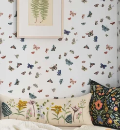 Butterfly House Wallpaper