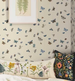 Butterfly House Wallpaper