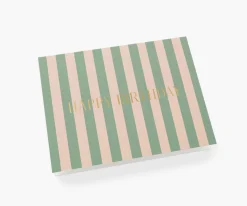 Cabana Stripe Birthday Card