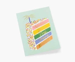 Cake Slice Birthday Card