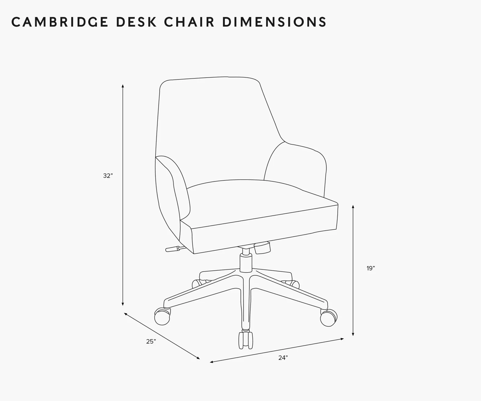 Cambridge Desk Chair