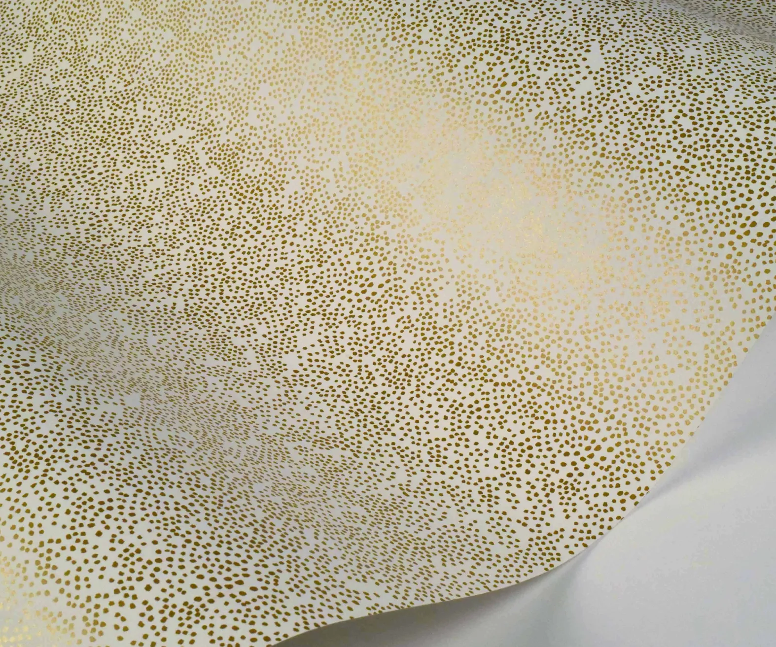 Champagne Dots Wallpaper Sample