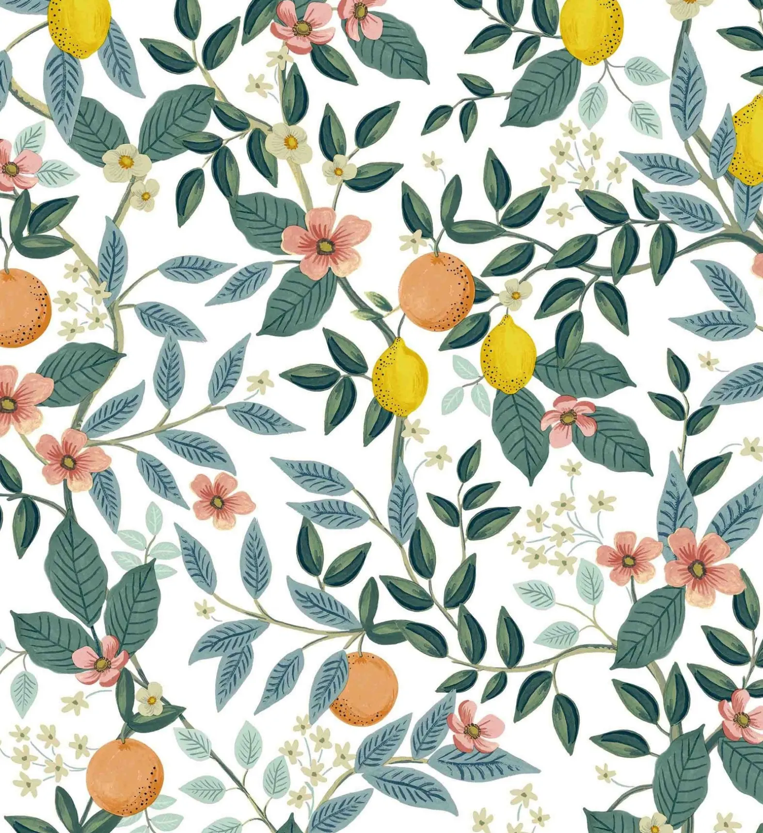 Citrus Grove Peel & Stick Wallpaper