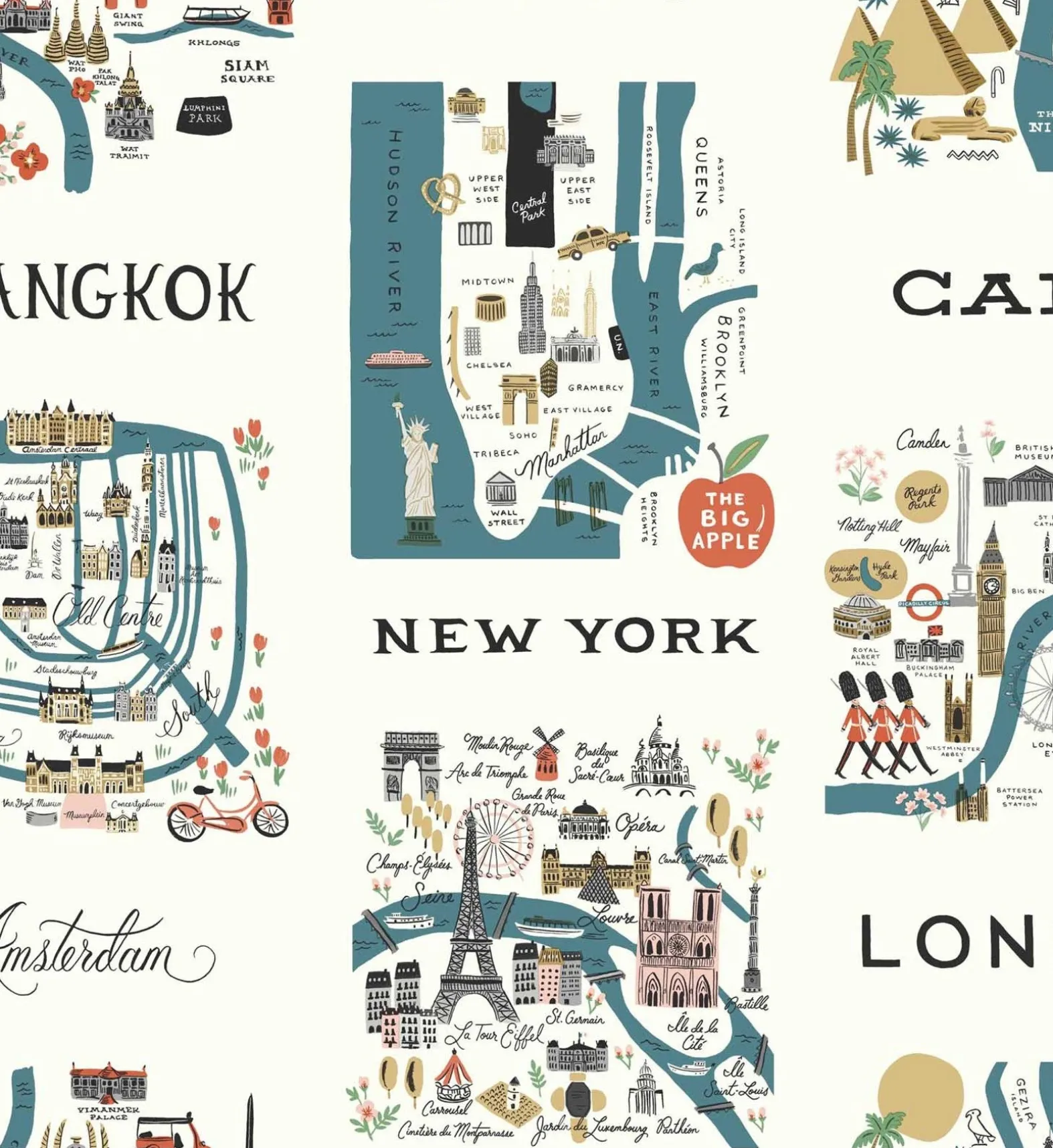 City Maps Wallpaper