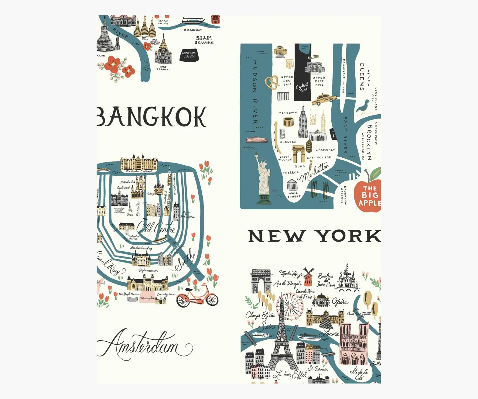 City Maps Wallpaper
