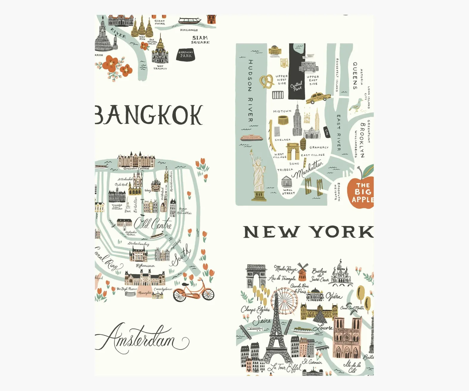 City Maps Wallpaper