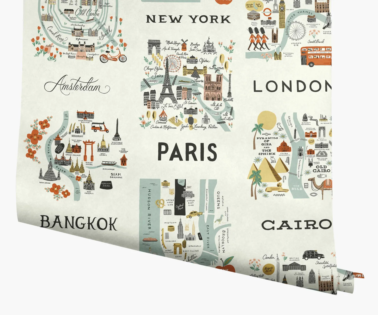City Maps Wallpaper