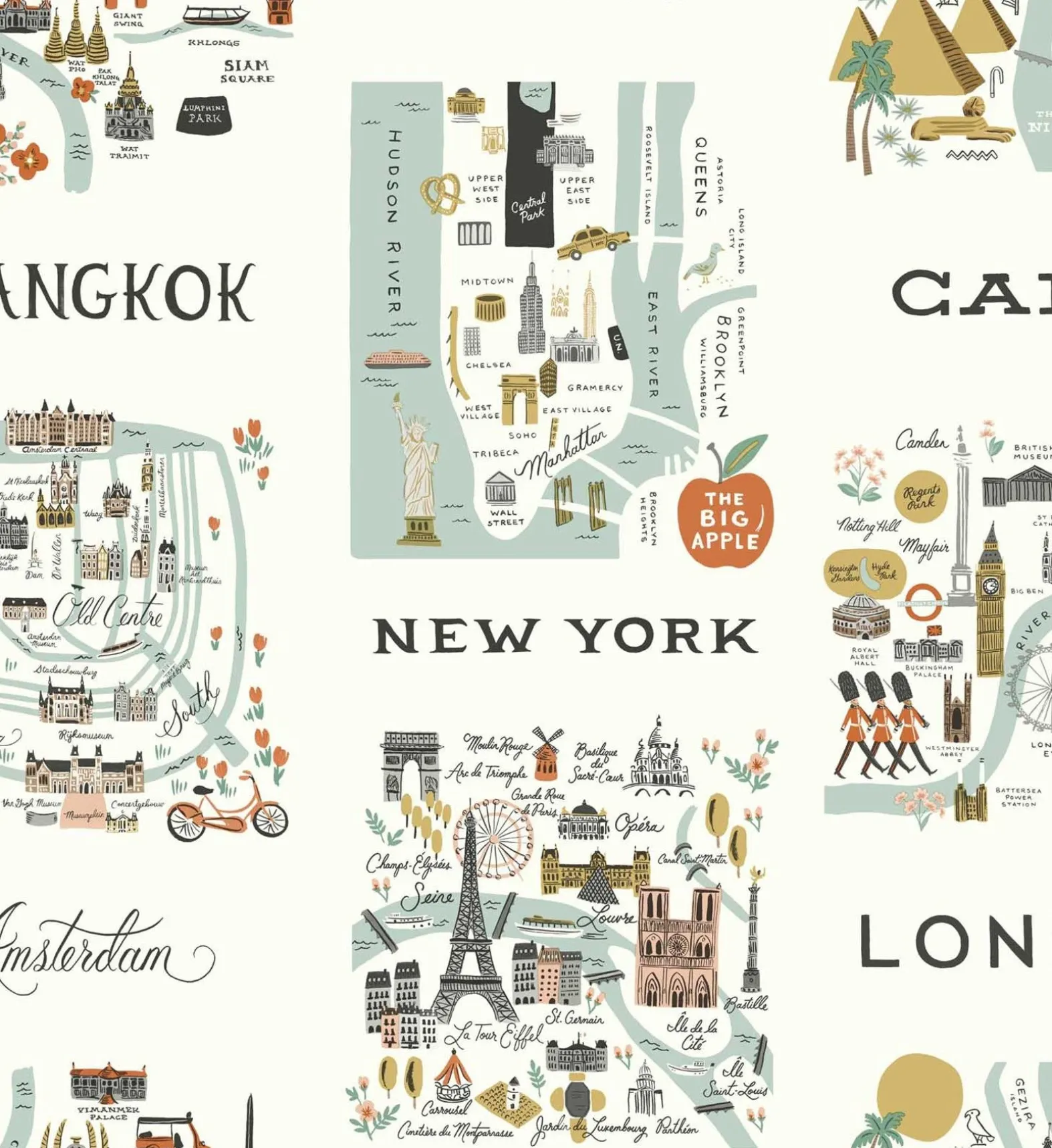 City Maps Wallpaper