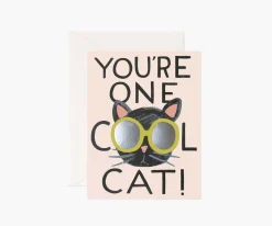 Cool Cat Love & Friendship Card