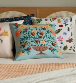 Curio Embroidered Pillow