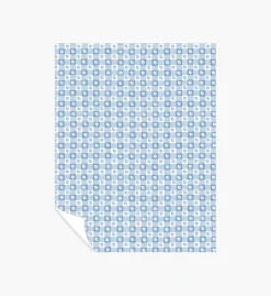 Daisy Gingham Peel & Stick Wallpaper Sample