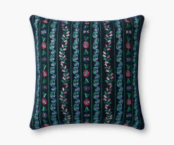 Delphine Embroidered Pillow