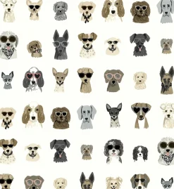Dog Days Peel & Stick Wallpaper