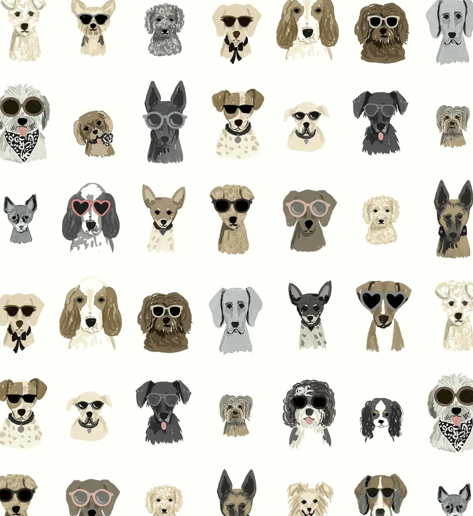 Dog Days Peel & Stick Wallpaper