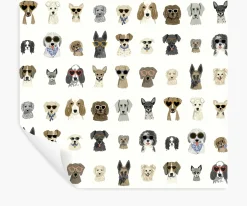 Dog Days Peel & Stick Wallpaper