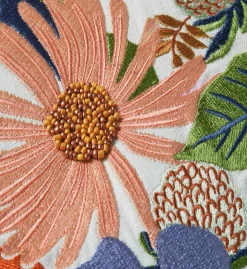 Dovecote Embroidered Pillow