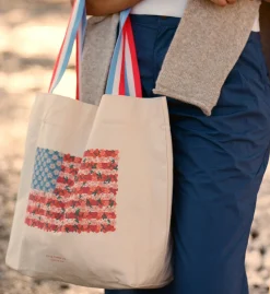 East West Canvas Tote Bag