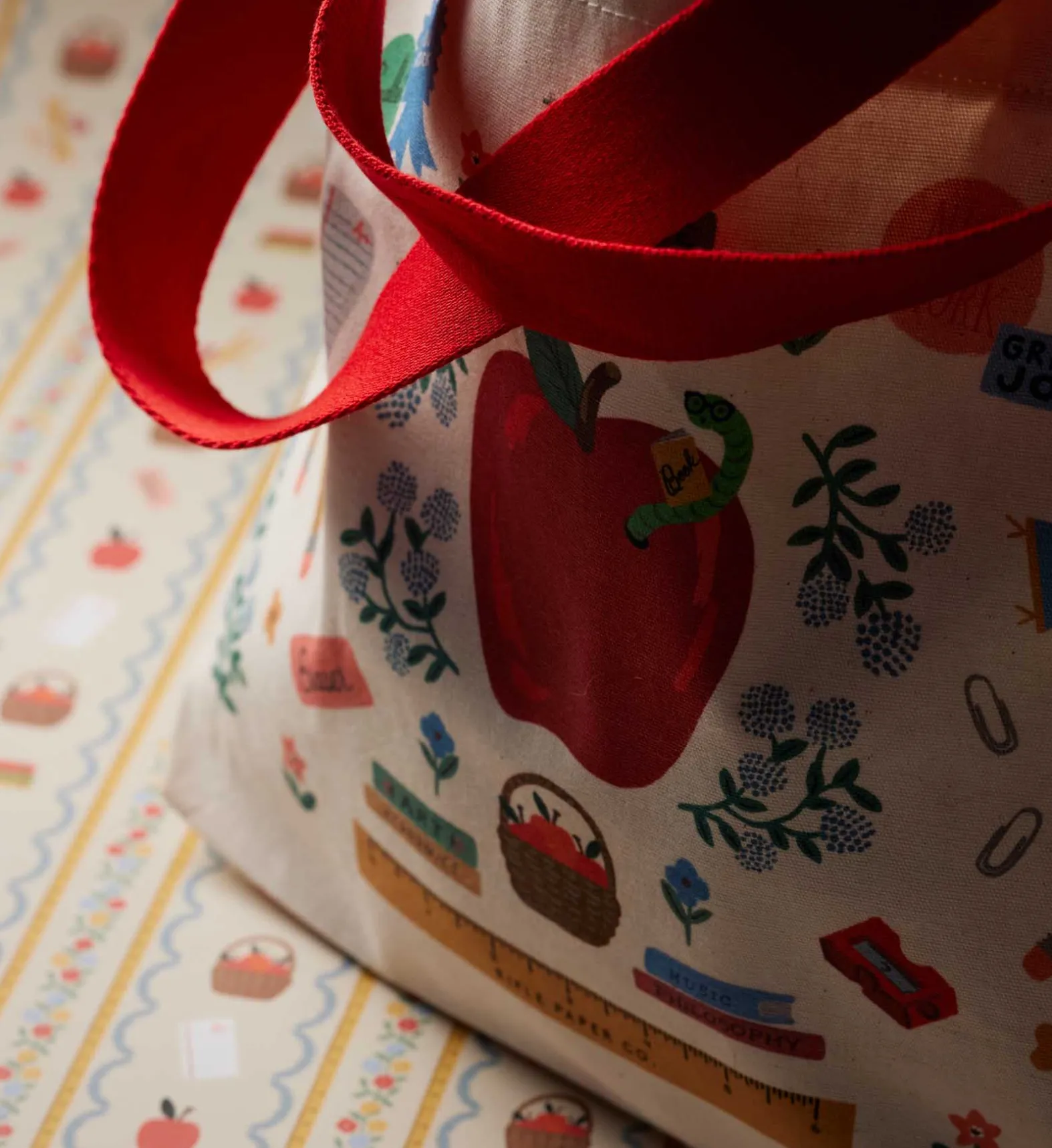 East West Canvas Tote Bag