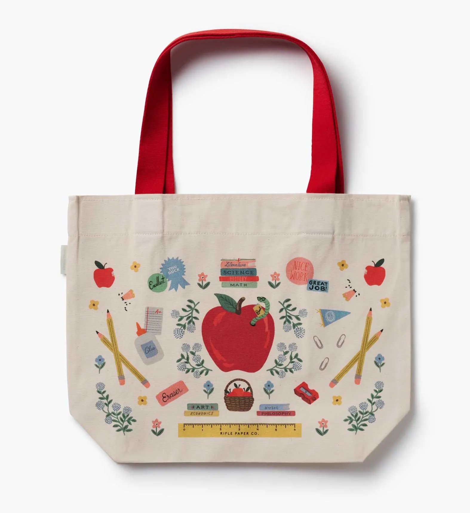East West Canvas Tote Bag