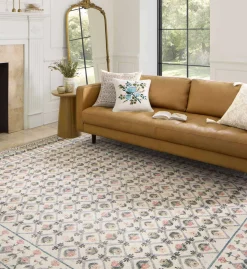 Eden Lattice Power Loomed Rug