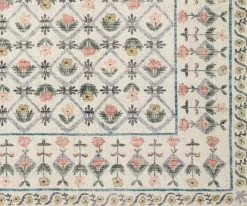 Eden Lattice Power Loomed Rug
