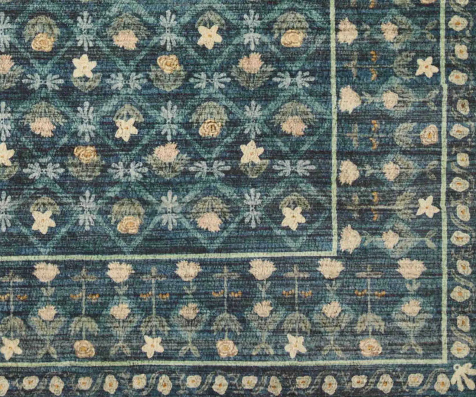 Eden Lattice Power Loomed Rug