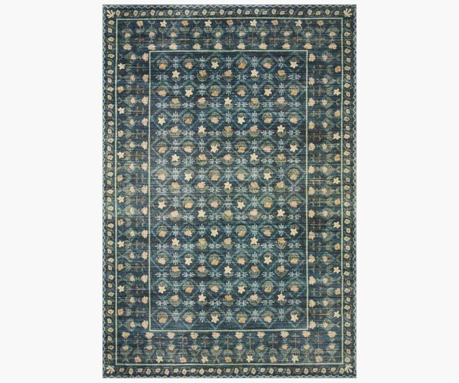 Eden Lattice Power Loomed Rug