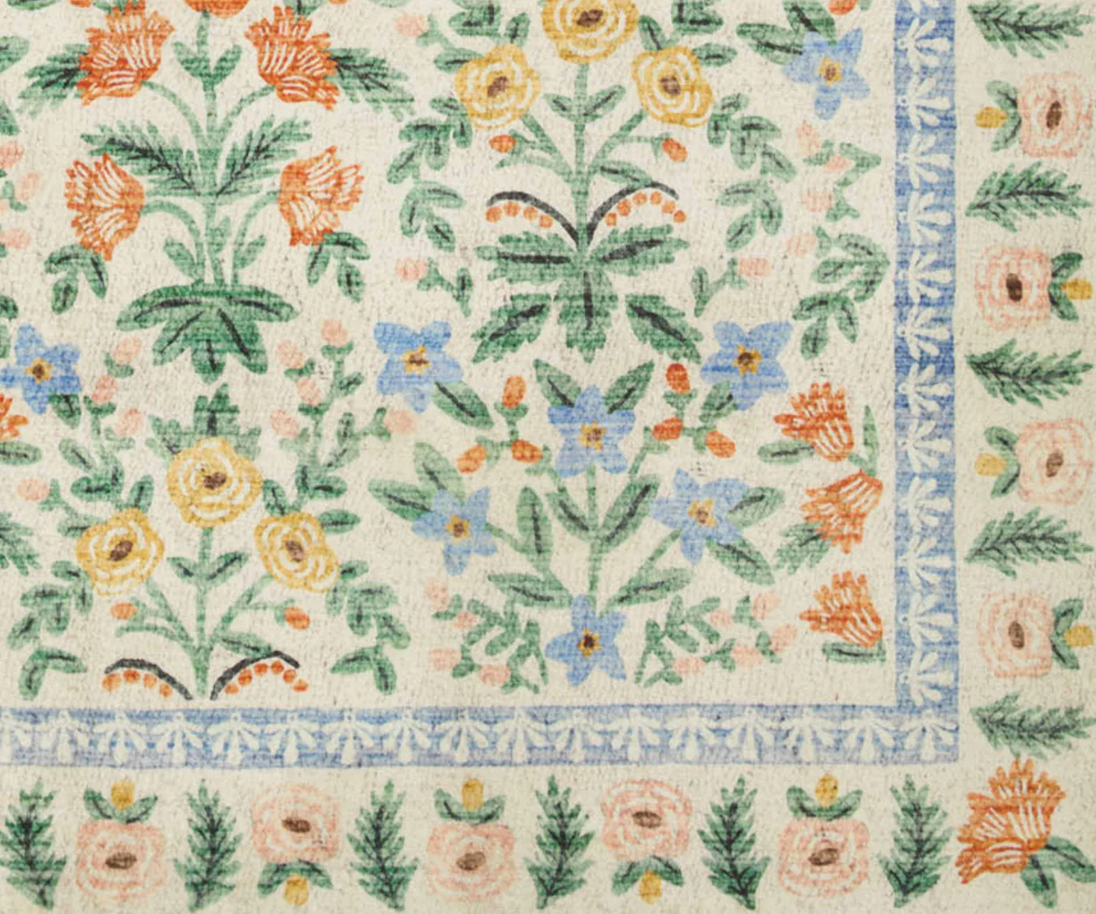 Eden Mughal Garden Power Loomed Rug