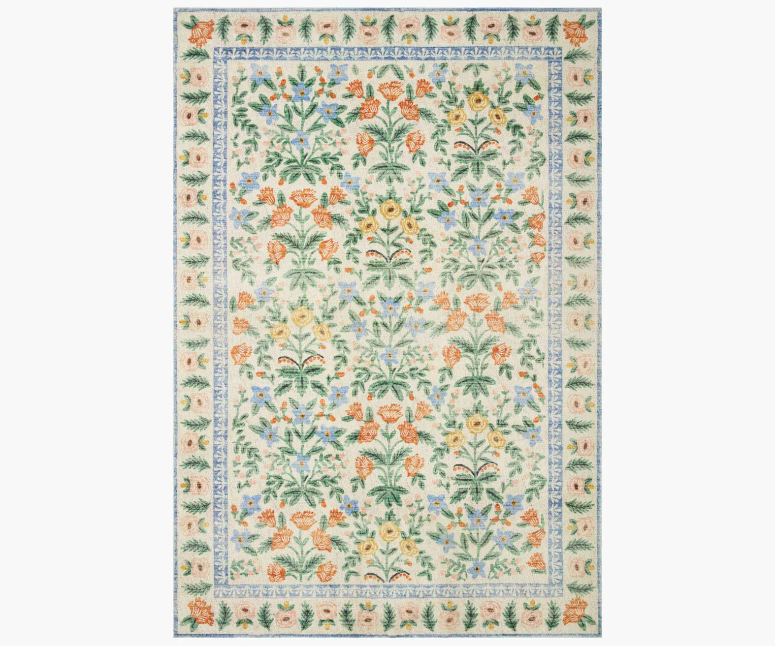 Eden Mughal Garden Power Loomed Rug