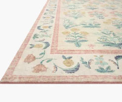 Eden Mughal Rose Power Loomed Rug