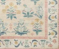 Eden Mughal Rose Power Loomed Rug