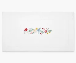 Embroidered Bath Mat
